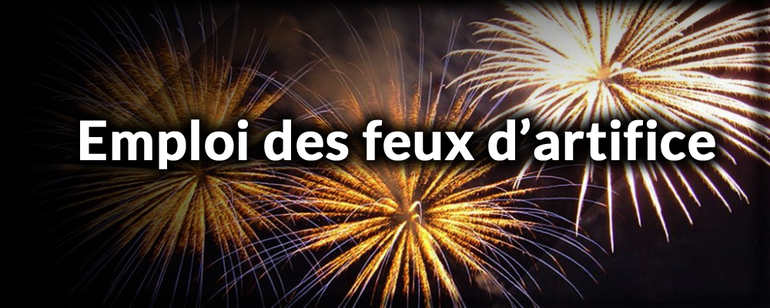 Réglementation Feux d'artifice